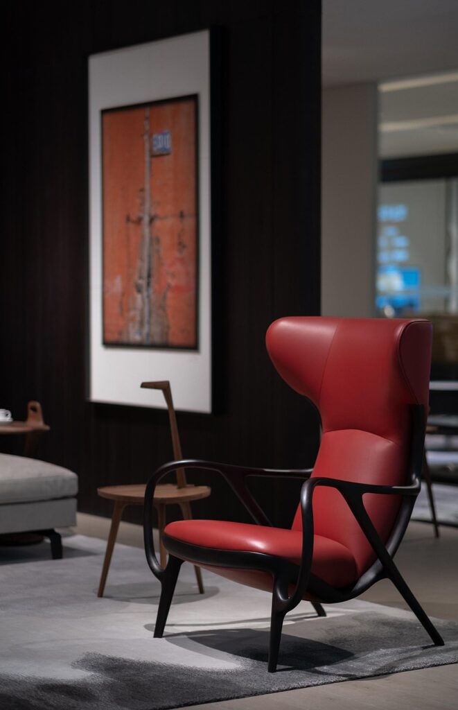 chair, furniture, contemporary, indoors, interior design